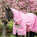 0g Detachable Neck Turnout Rug - Baby Pink - VALEQ