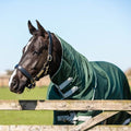 0g Detachable Neck Turnout Rug - Hunter Green - VALEQ