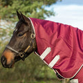 100g Burgundy Turnout Rug Neck Cover - VALEQ