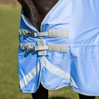 100g Detachable Neck Turnout Rug - Cornflower - VALEQ
