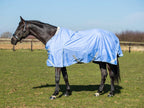 100g Detachable Neck Turnout Rug - Cornflower - VALEQ