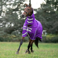 100g FIXED Neck Turnout Rug - Purple - VALEQ