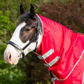 100g Red Turnout Rug Neck Cover - VALEQ
