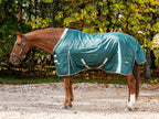 100g Stable Rug With Detachable Neck - Hunter Green - VALEQ