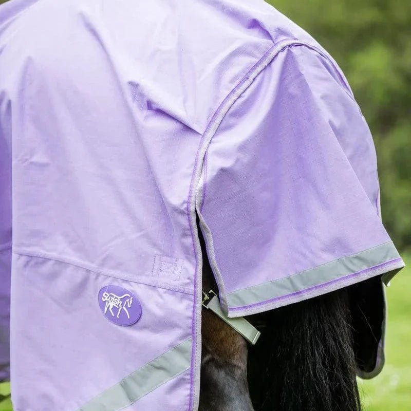 200G Detachable Neck Turnout Rug - Violet - VALEQ