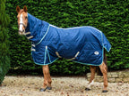 200g Navy Stable Rug With Detachable Neck - VALEQ
