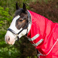200g Red Turnout Rug Neck Cover - VALEQ