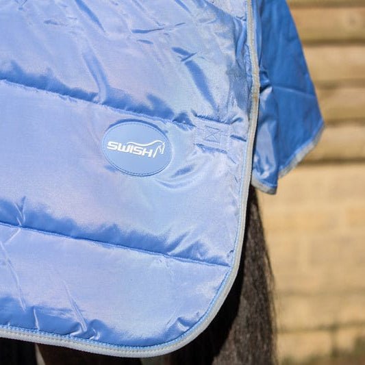 200g Stable Rug With Detachable Neck - Cornflower - VALEQ