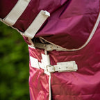 360g Burgundy Stable Rug With Detachable Neck - VALEQ