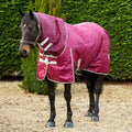 360g Burgundy Stable Rug With Detachable Neck - VALEQ