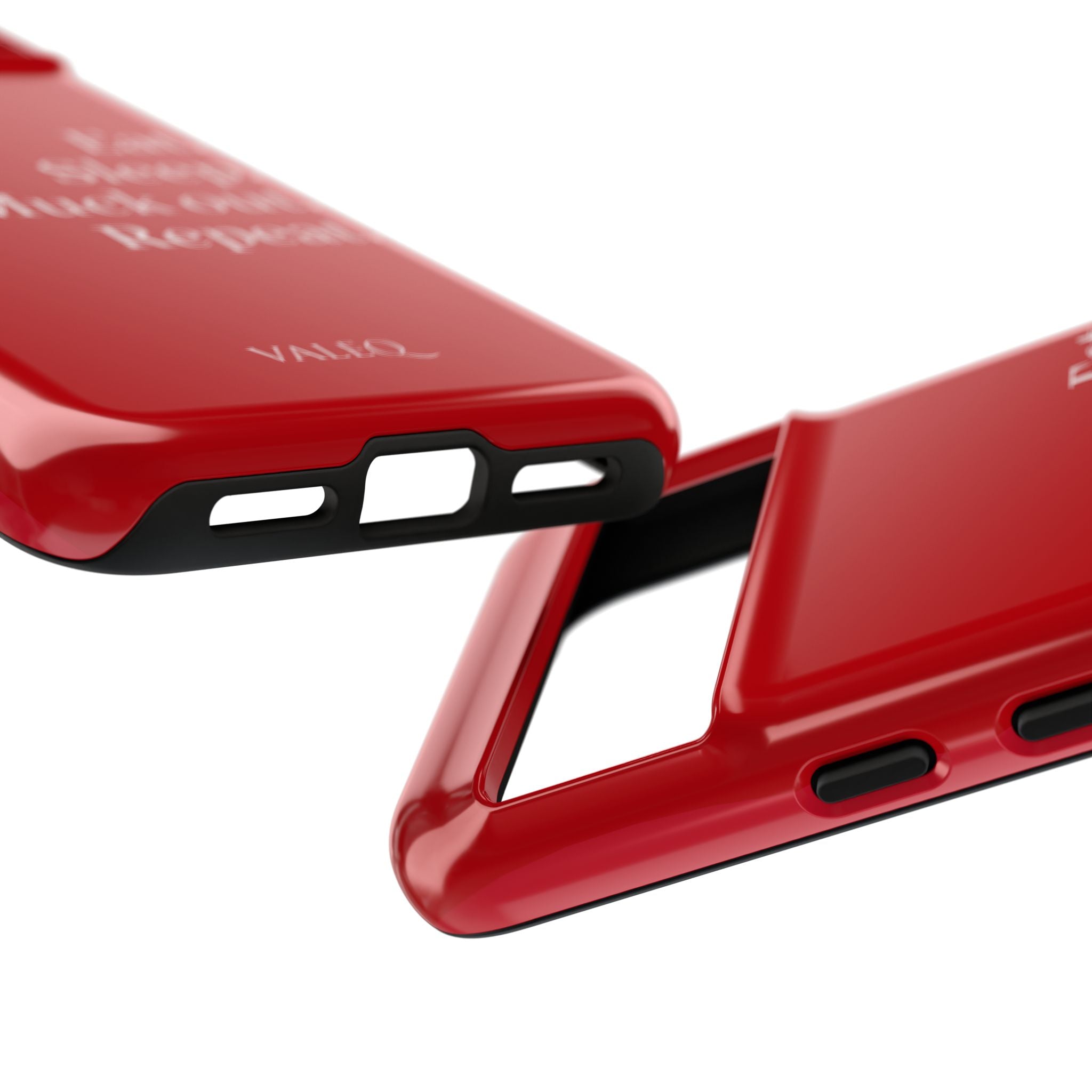 Eat. Sleep. Muck out. Repeat. Red Protective Phone Case