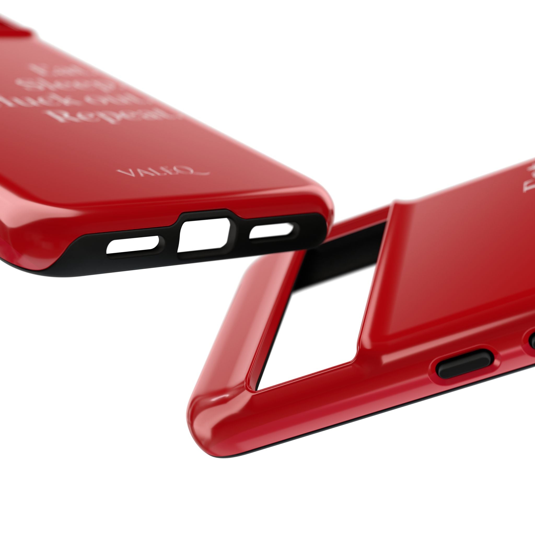 Eat. Sleep. Muck out. Repeat. Red Protective Phone Case