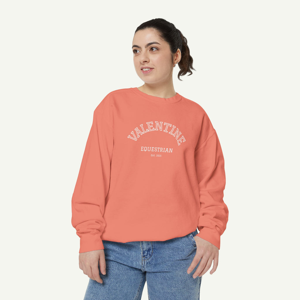 Valentine Equestrian Varsity Sweatshirt