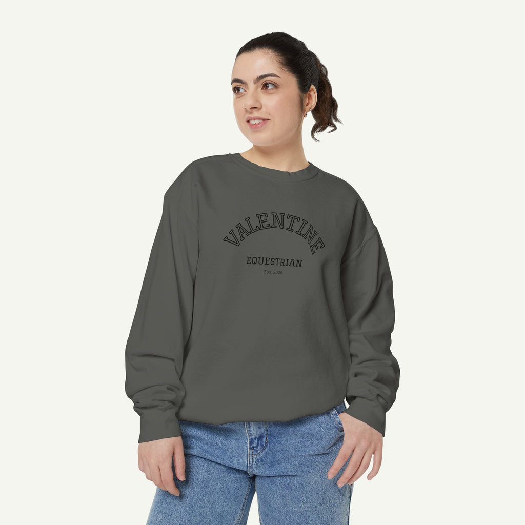Valentine Equestrian Varsity Sweatshirt