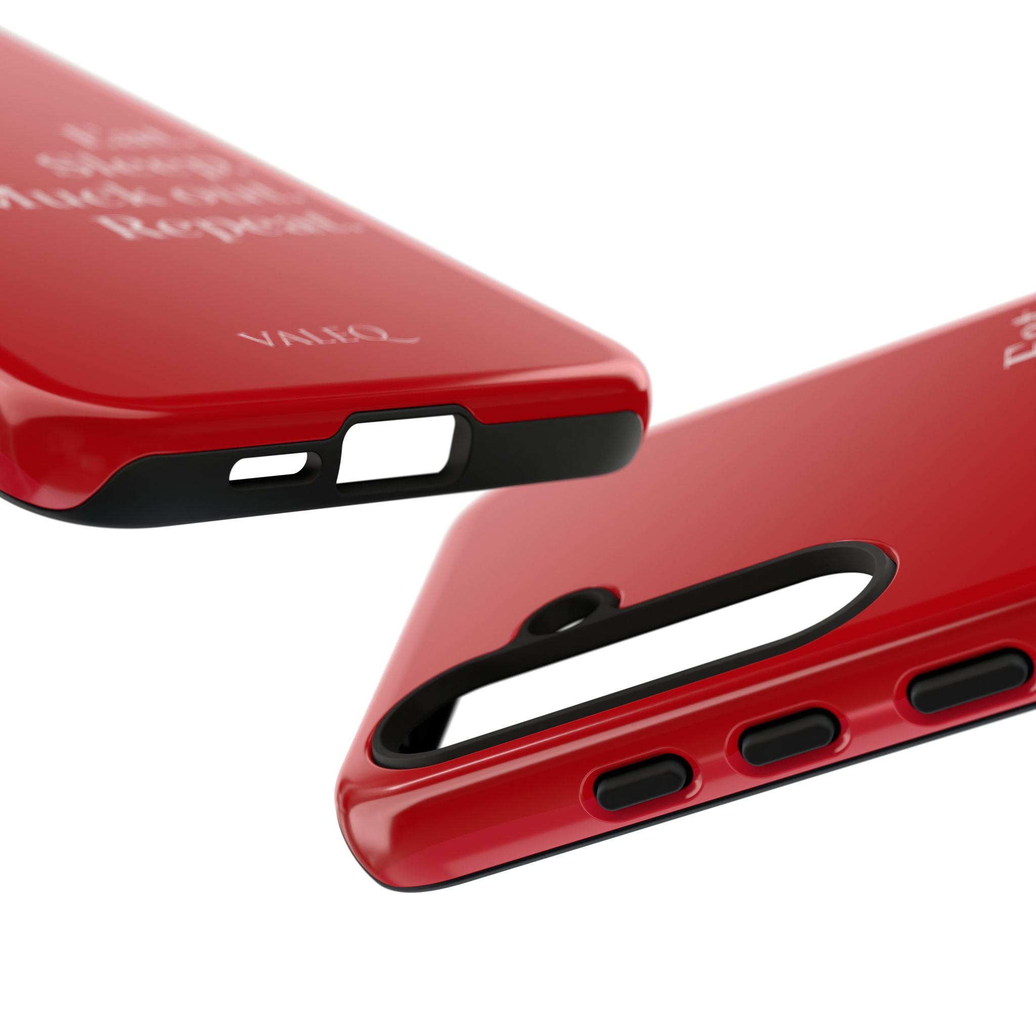 Eat. Sleep. Muck out. Repeat. Red Protective Phone Case