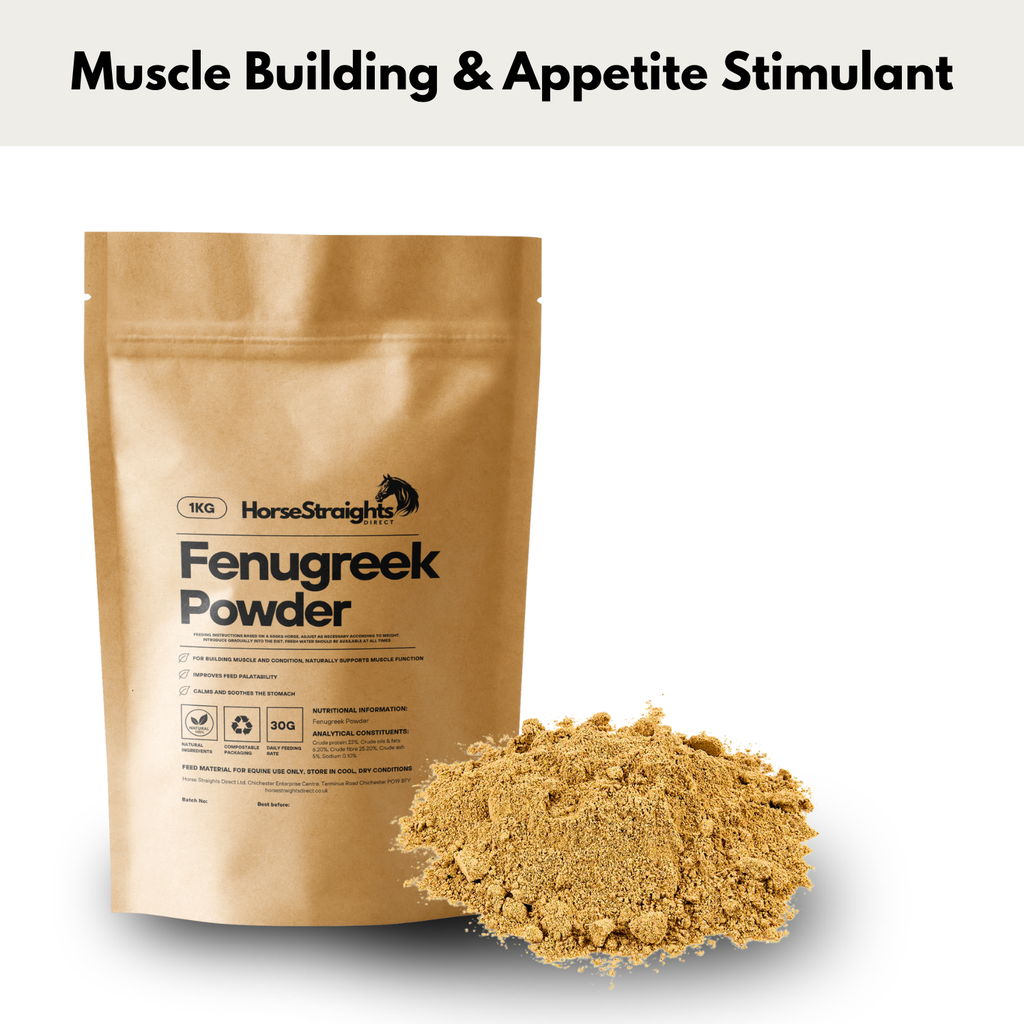 Fenugreek Powder for Horses Appetite & Condition Support