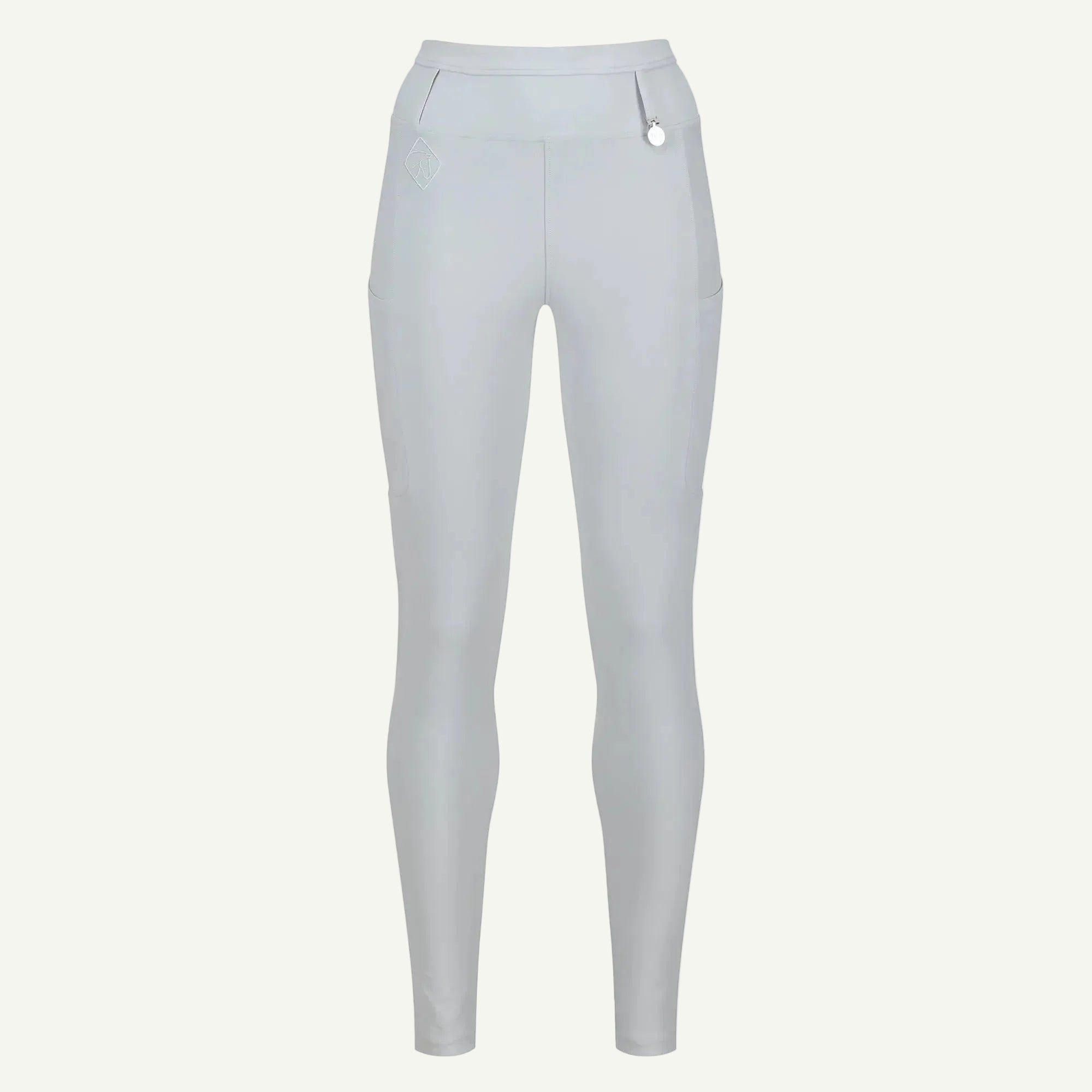Adult Riding Leggings - Droplet Grey - VALEQ
