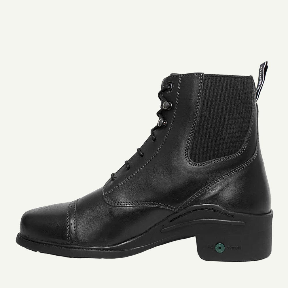 Bramham Zip Jodhpur Boots - Black - VALEQ