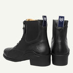 Bramham Zip Jodhpur Boots - Black - VALEQ
