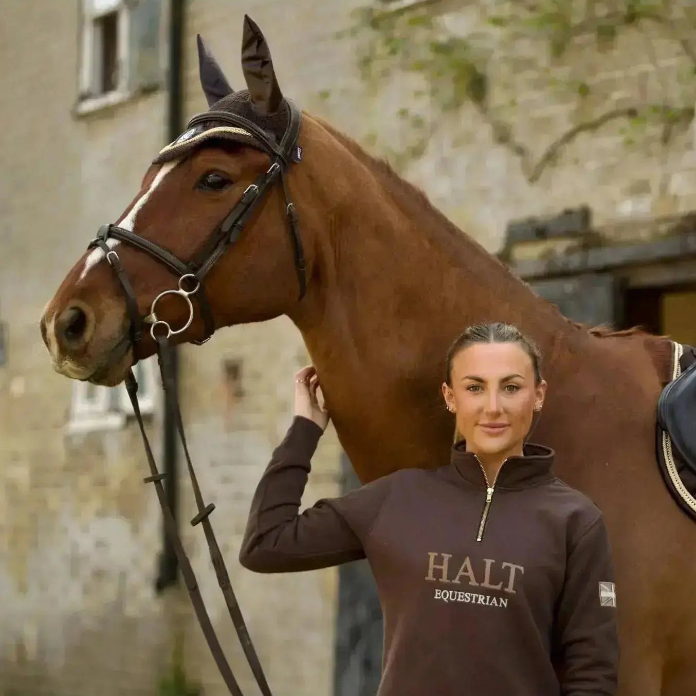 Chocolate Deluxe Half Zip - VALEQ