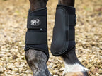 Double Locking Brushing Boots - Black - VALEQ