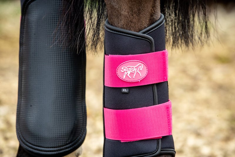 Double Locking Brushing Boots - Pink - VALEQ