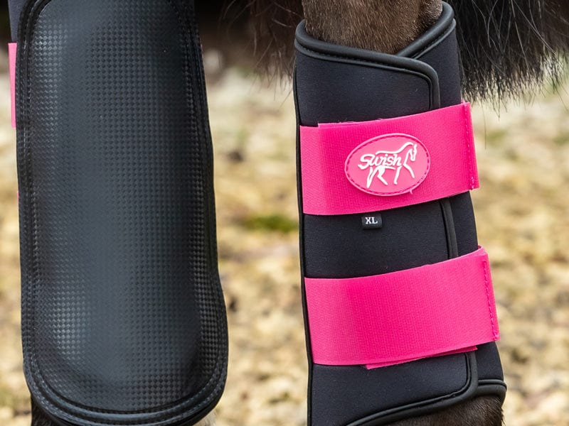 Double Locking Brushing Boots - Pink - VALEQ