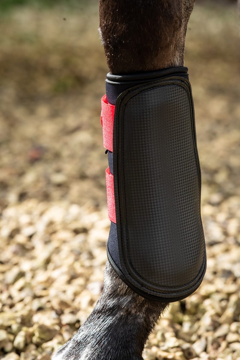 Double Locking Brushing Boots - Red - VALEQ