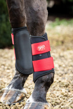 Double Locking Brushing Boots - Red - VALEQ