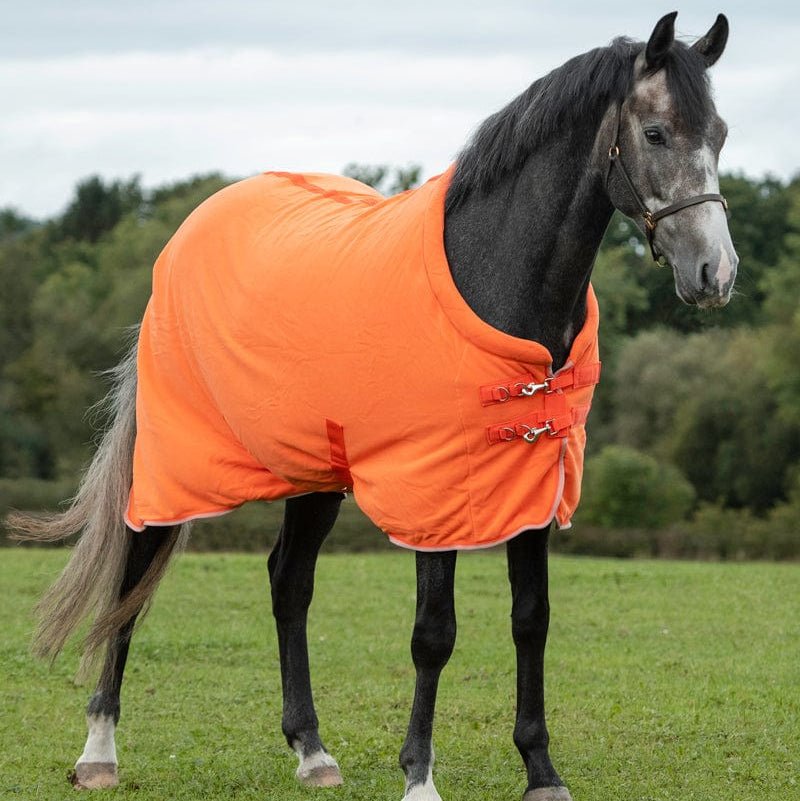 Fleece Horse Rug - Orange - VALEQ