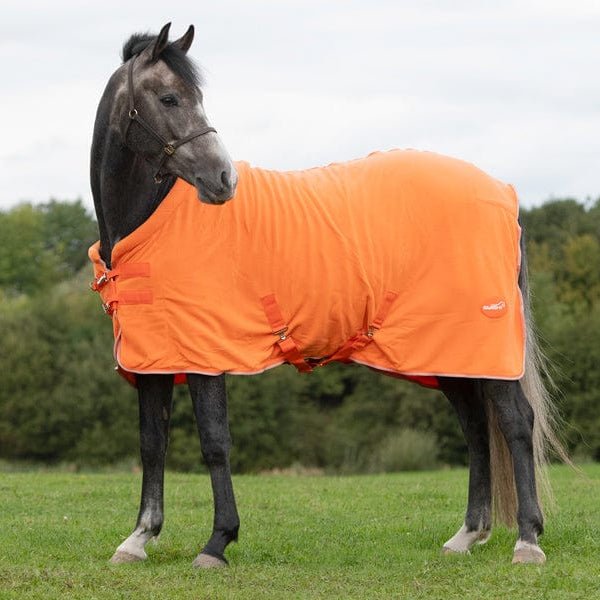 Fleece Horse Rug - Orange - VALEQ