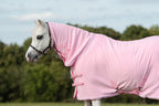 Fleece Rug With Neck Cover - Baby Pink - VALEQ