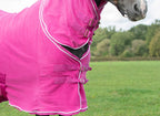 Fleece Rug With Neck Cover - Berry - VALEQ