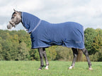 Fleece Rug With Neck Cover - Navy - VALEQ