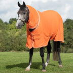 Fleece Rug With Neck Cover - Orange - VALEQ