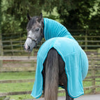 Fleece Rug With Neck Cover - Turquoise - VALEQ