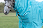 Fleece Rug With Neck Cover - Turquoise - VALEQ