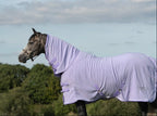 Fleece Rug With Neck Cover - Violet - VALEQ