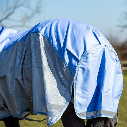 Fly Turnout Combination Rug - Cornflower - VALEQ