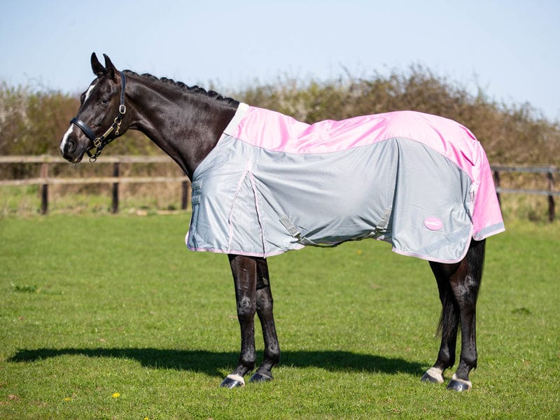 Fly Turnout Combination Rug (MESH) - Baby Pink - VALEQ