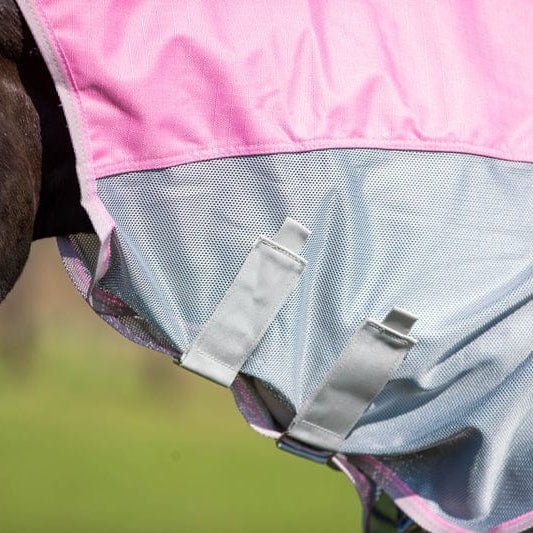 Fly Turnout Combination Rug (MESH) - Baby Pink - VALEQ