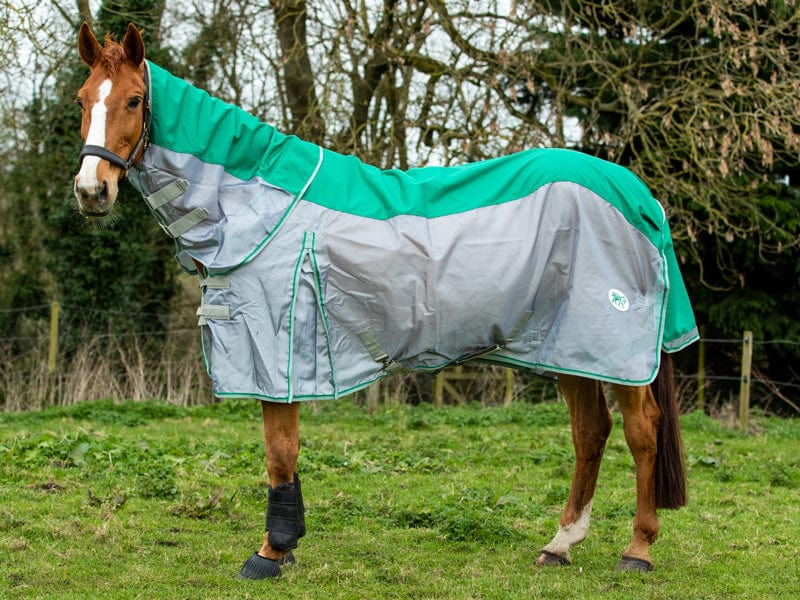 Fly Turnout Combination Rug (MESH) - Green - VALEQ