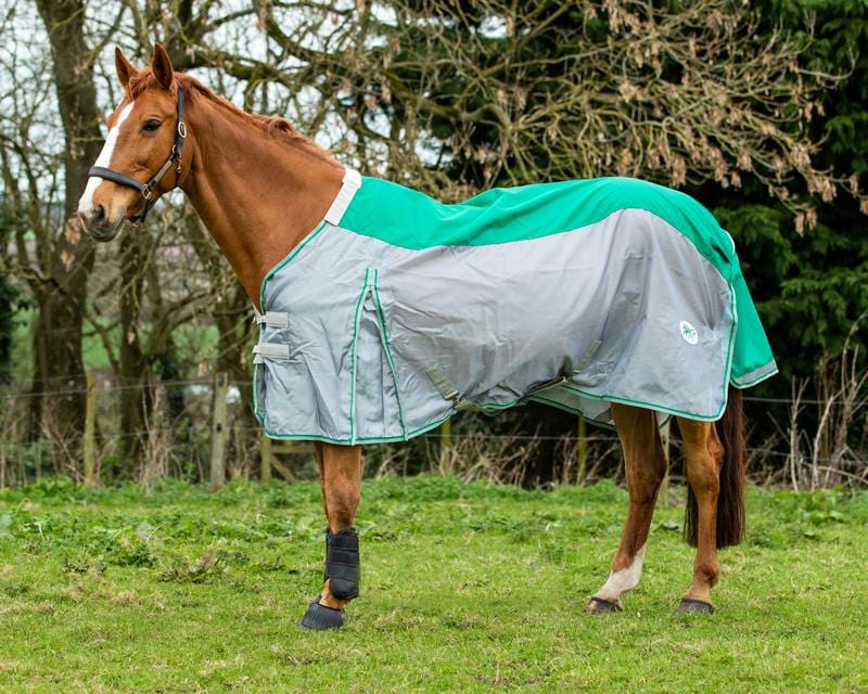 Fly Turnout Combination Rug (MESH) - Green - VALEQ