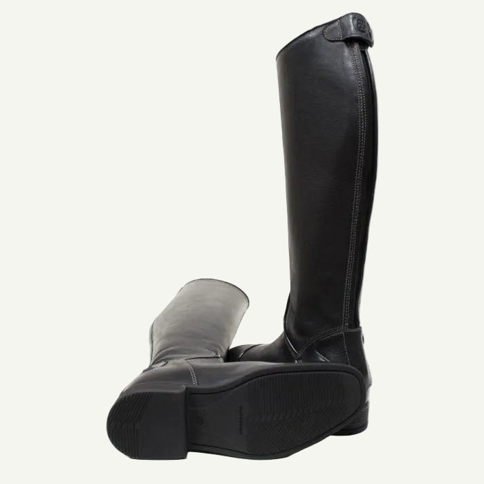 Georgia - Long Riding Boot - Black - VALEQ