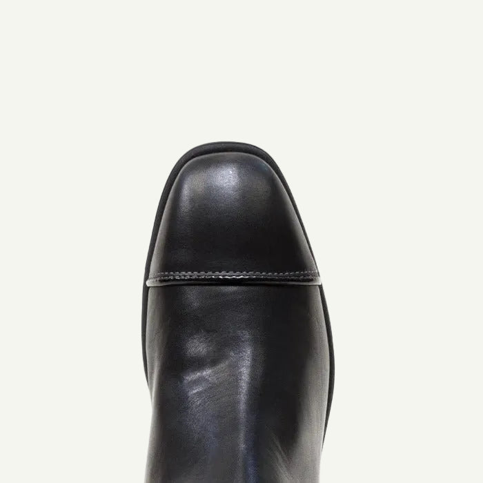 Georgia - Long Riding Boot - Black - VALEQ