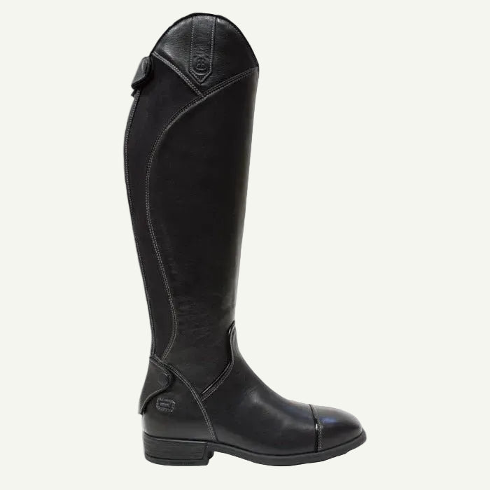 Georgia - Long Riding Boot - Black - VALEQ