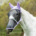 Horse Fly Mask With Nose - Violet - VALEQ