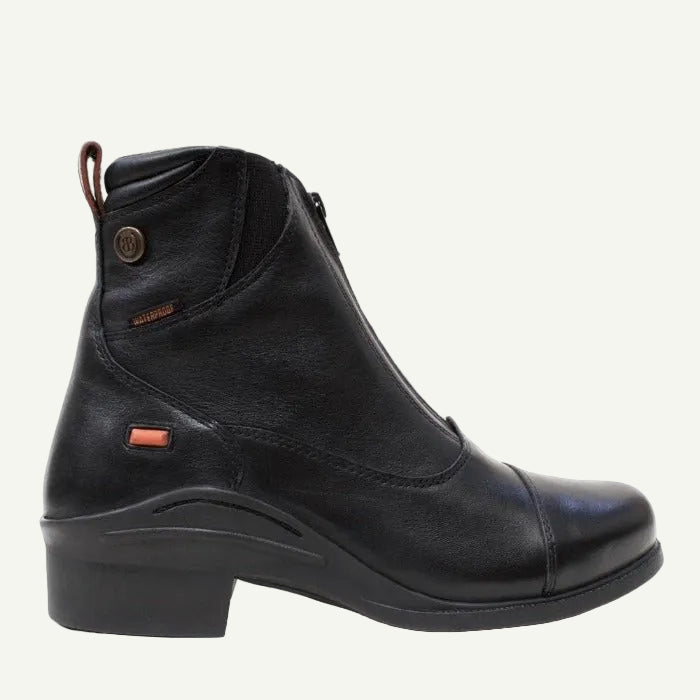 Idaho Storm Waterproof Jodhpur Riding Boots - Black - VALEQ