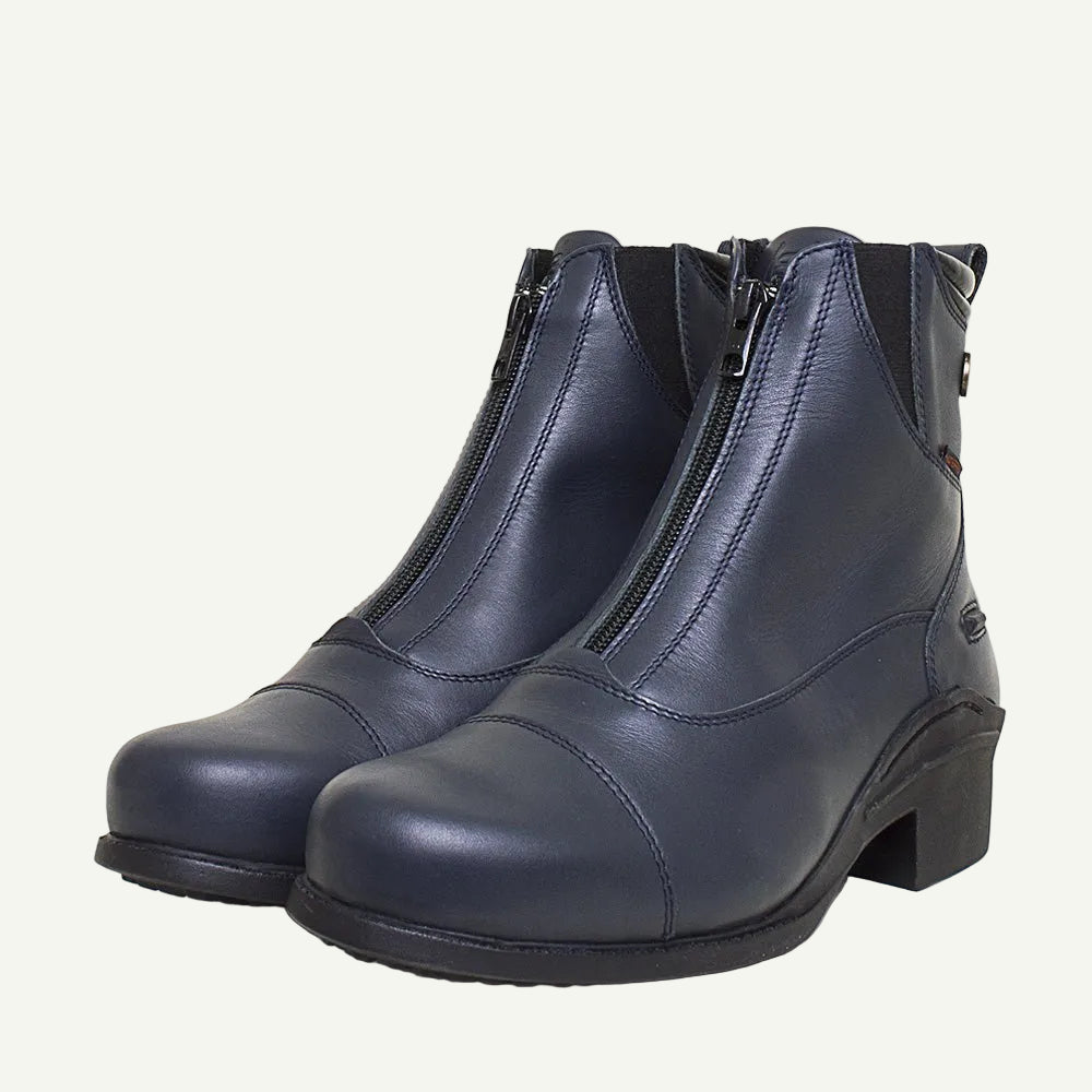 Idaho Storm Waterproof Jodhpur Riding Boots - Navy - VALEQ