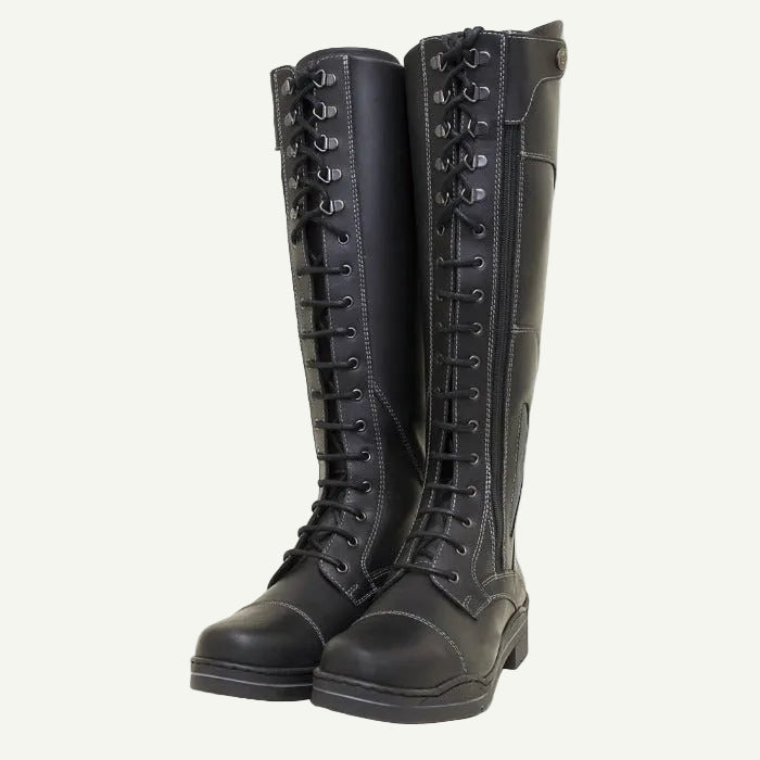 Kentucky Long Riding Boots - Black - VALEQ